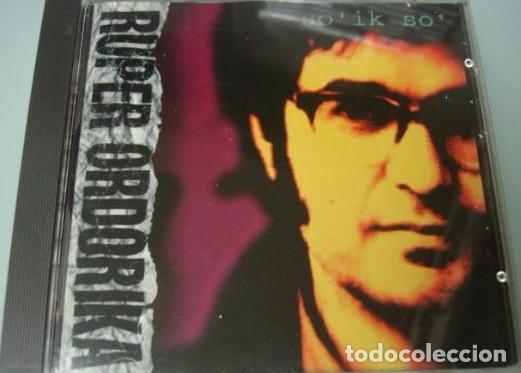 CDs de m&uacute;sica: Ruper Ordorika - So Ik So - CD Precintado - Foto 1