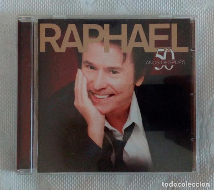 CDs de m&uacute;sica: CD RAPHAEL - 50 A&Ntilde;OS DESPU&Eacute;S - Foto 1