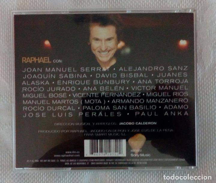 CDs de m&uacute;sica: CD RAPHAEL - 50 A&Ntilde;OS DESPU&Eacute;S - Foto 3