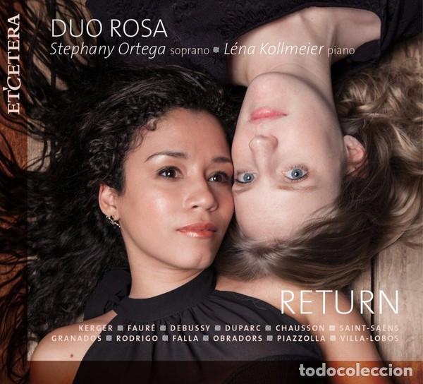 CDs de m&uacute;sica: VARIOS COMPOSITORES - RETURN (CD) DUO ROSA - Foto 1