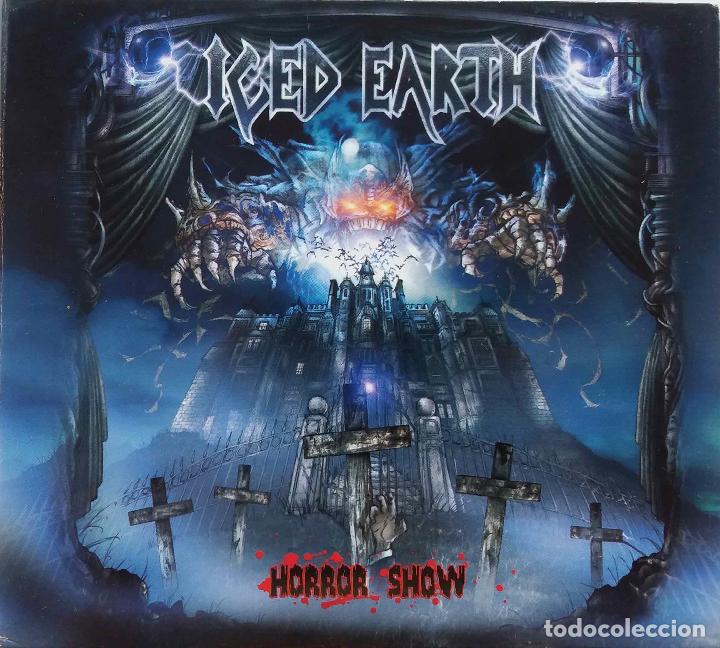 CDs de m&uacute;sica: ICED EARTH, HORROR SHOW. CD DIGIPAK CON LIBRETO Y COMO NUEVO - Foto 1