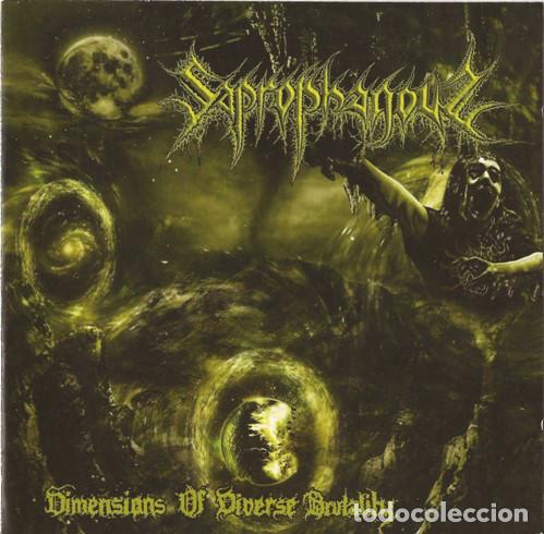 CDs de Musique: Saprophagous &lrm;-- Dimensions Of Diverse Brutality - DEATH METAL