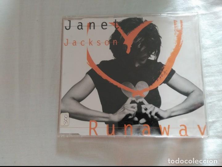 CDs de m&uacute;sica: cd janet jackson runaway