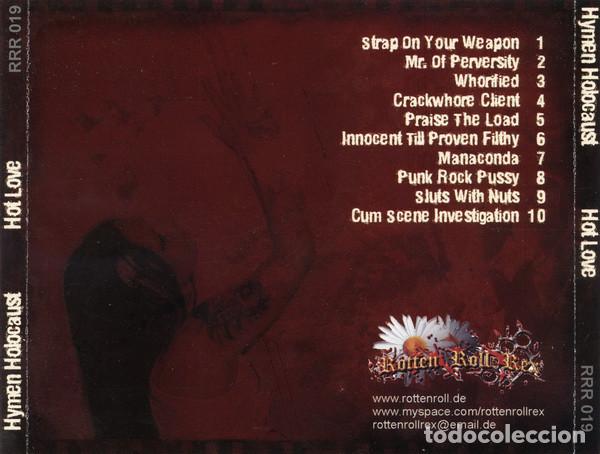 CDs de m&uacute;sica: Hymen Holocaust - Hot Love -GRIND CORE - Foto 2