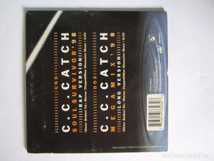 CDs de m&uacute;sica: cd single c.c.catch soul survivor rap version a&ntilde;o 1998 - Foto 2