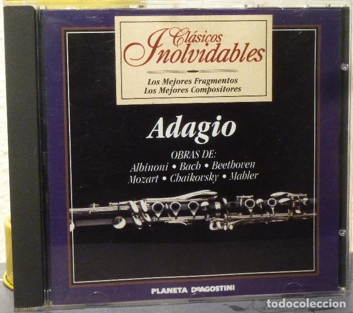 CDs de m&uacute;sica: ADAGIO - CLASICOS INOLVIDABLES - Foto 1