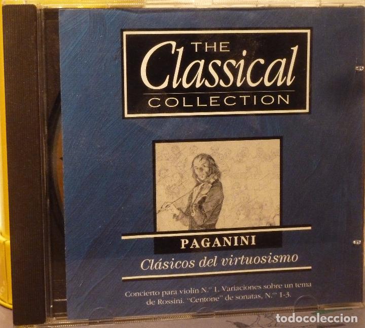 CDs de m&uacute;sica: PAGANINI - CLASICOS DEL VIRTUOSISMO - Foto 1