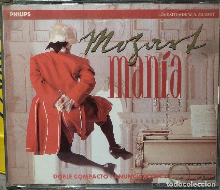 CDs de m&uacute;sica: MOZART MANIA (doble CD) - Foto 1