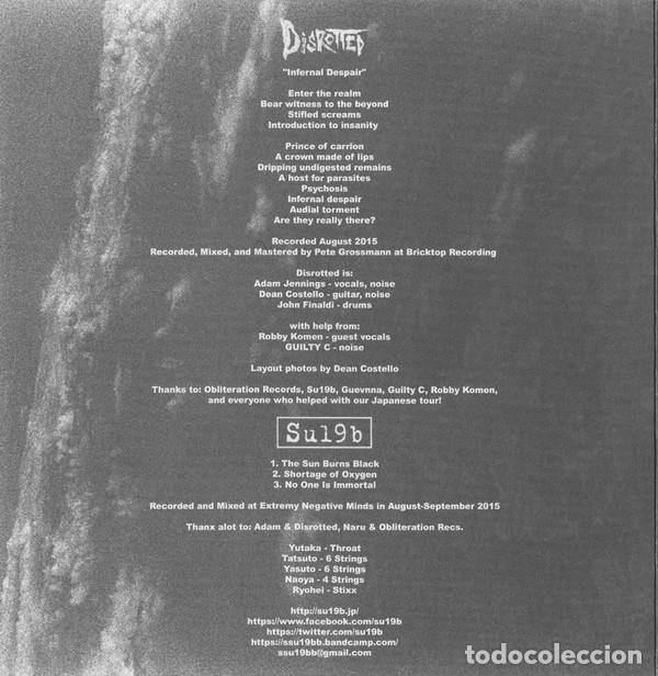 CDs de m&uacute;sica: Disrotted / Su19b -SLUDGE METAL DOOM - Foto 2
