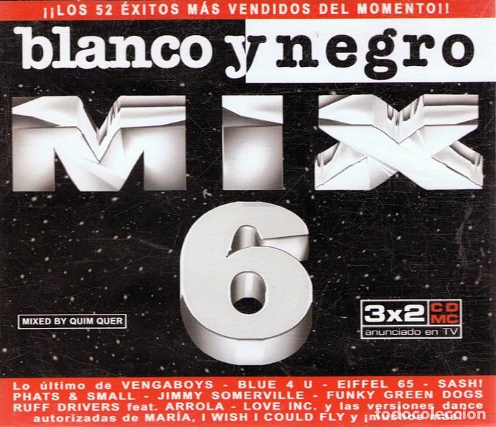 CDs de m&uacute;sica: BLANCO Y NEGRO MIX 6 ( 3 CD) - Foto 1
