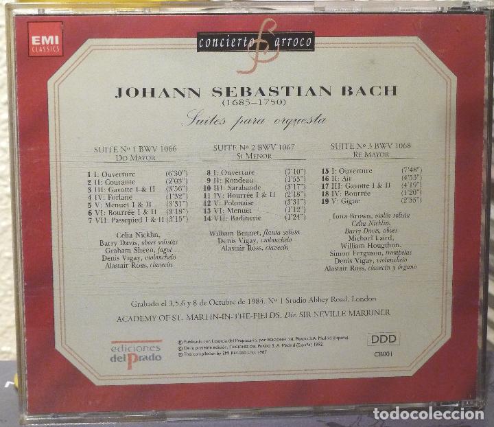 CDs de m&uacute;sica: J.S.BACH - SUITES PARA ORQUESTA - Foto 2