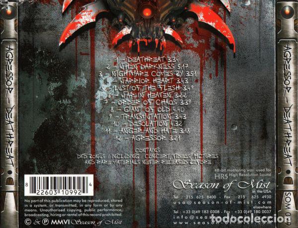 CDs de m&uacute;sica: Agressor -- Deathreat-CD+DVD - Foto 2
