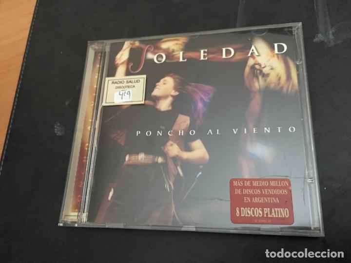 CDs de m&uacute;sica: SOLEDAD (PONCHO AL VIENTO) CD 12 TRACK (CDI9) - Foto 1