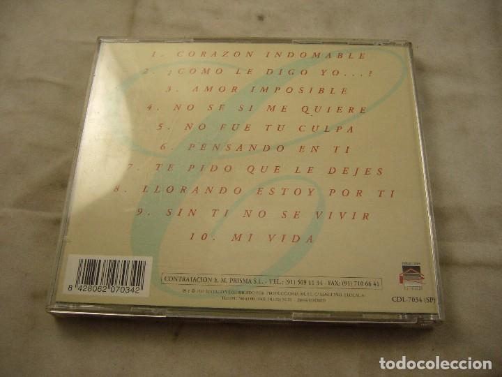 CDs de m&uacute;sica: CAMELA (CORAZON INDOMABLE) CD 1997 - Foto 2