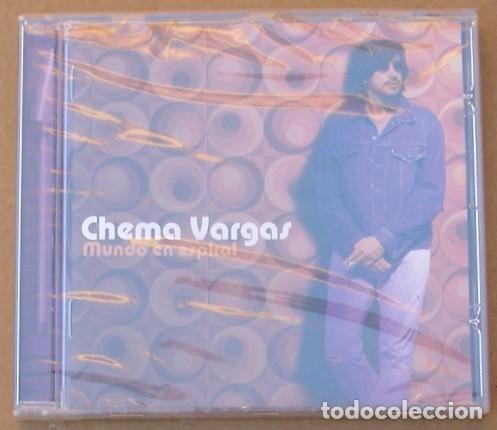 CD de M&uacute;sica: CHEMA VARGAS - MUNDO ES ESPIRAL (CD) 2005 - 12 TEMAS - PRECINTADO.