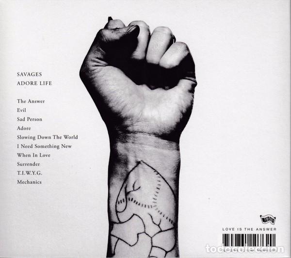 CDs de m&uacute;sica: Savages - Adore Live - CD Digipack - Precintado - Foto 2