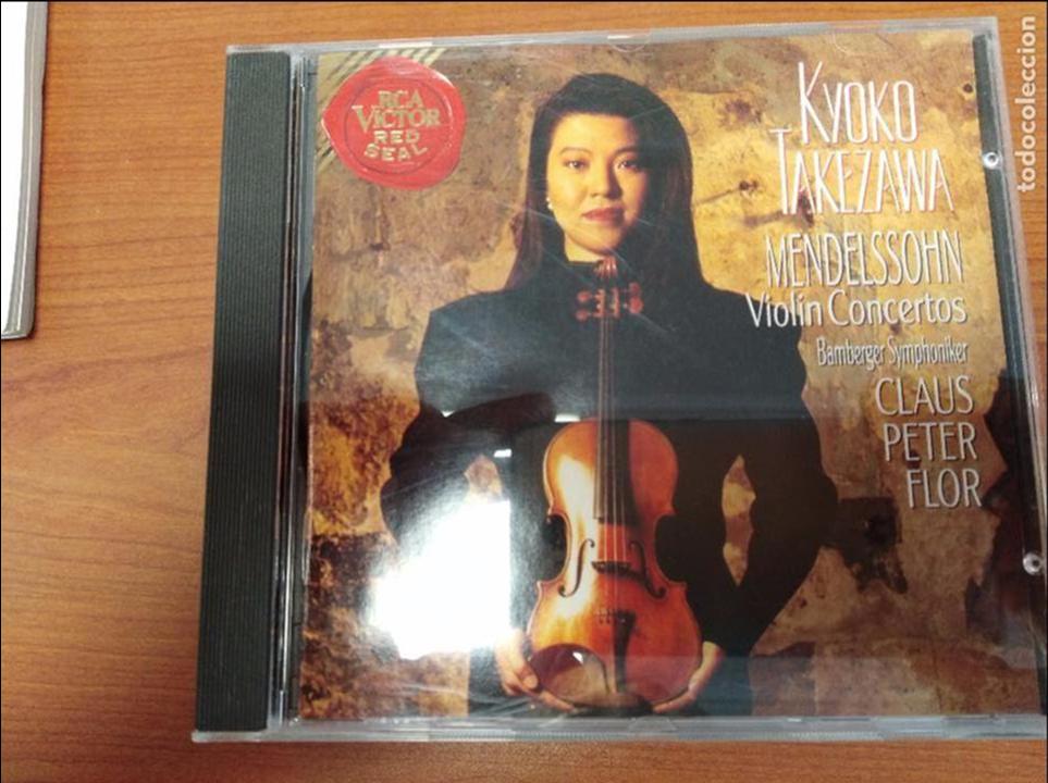CDs de M&uacute;sica: kyoko takezana  mendelssohn violin concertos