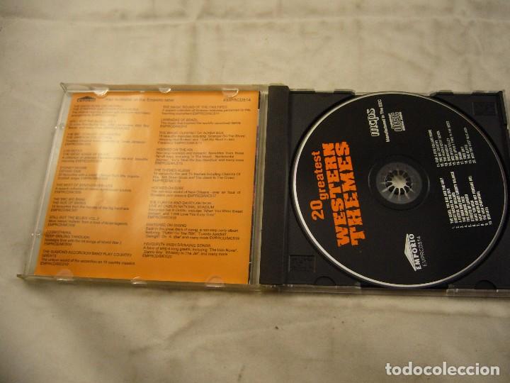 CDs de m&uacute;sica: 20 Greatest Western Themes - Foto 2