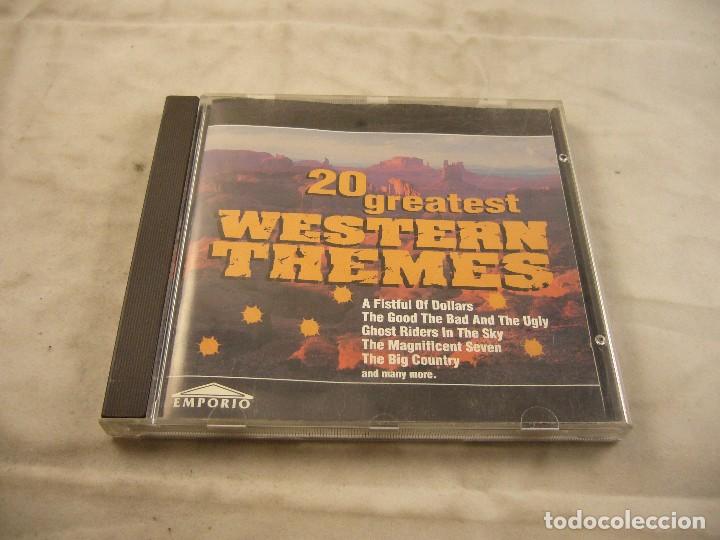 CDs de m&uacute;sica: 20 Greatest Western Themes - Foto 5