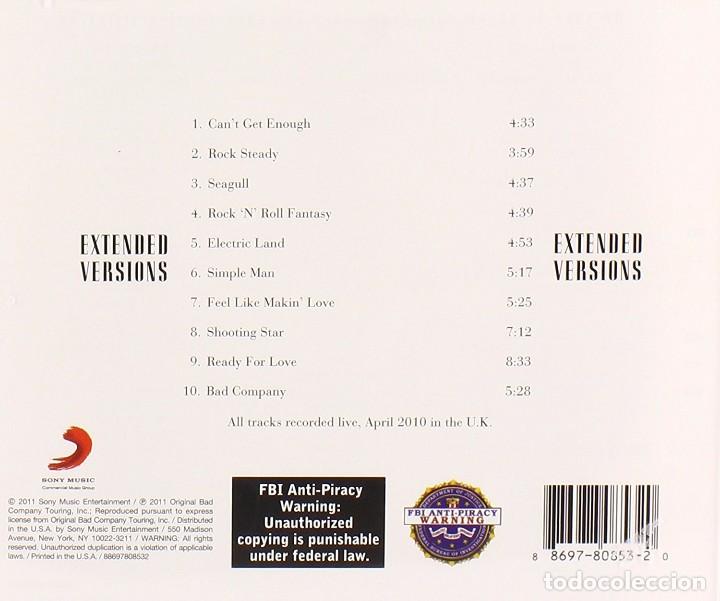 CDs de m&uacute;sica: Bad Co - Extended Versions - CD - Foto 2