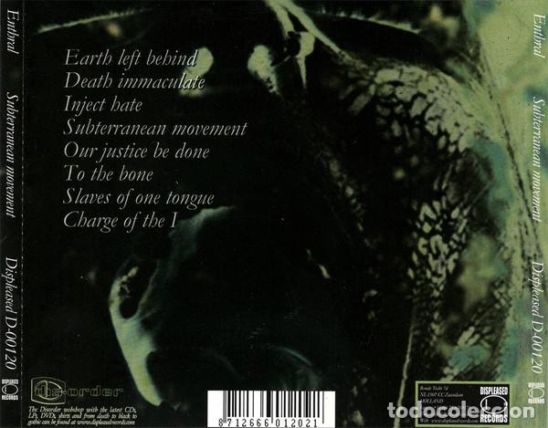 CDs de m&uacute;sica: Enthral -- Subterranean Movement-BLACK METAL - Foto 2