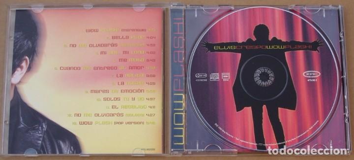 CDs de m&uacute;sica: ELVIS CRESPO - WOW FLASH! (CD) 13 TEMAS - Foto 2