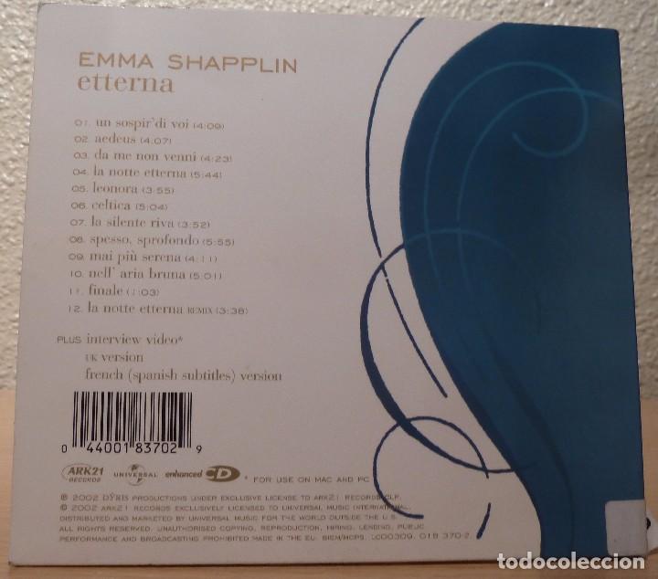 CDs de m&uacute;sica: EMMA SHAPLIN - ETTERNA - Foto 2