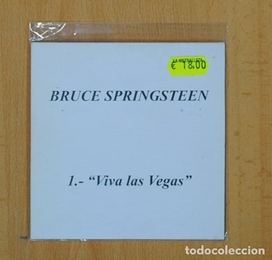 CDs de m&uacute;sica: BRUCE SPRINGSTEEN - VIVA LAS VEGAS - CD SINGLE - Foto 1