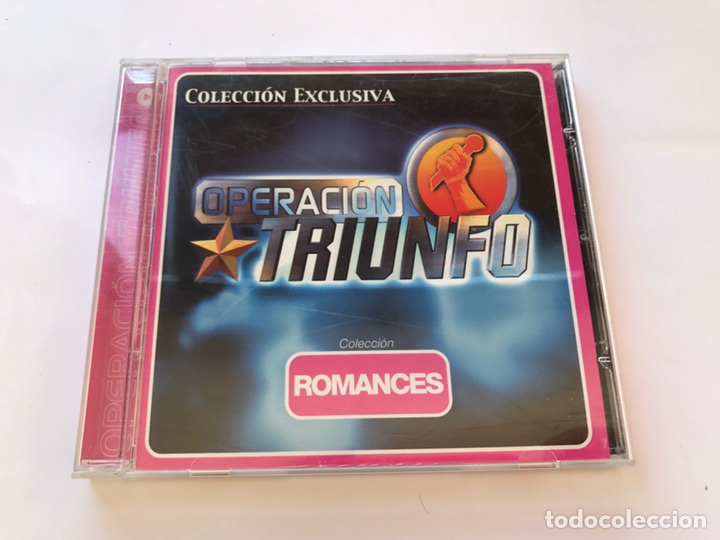 CDs de m&uacute;sica: OPERACION TRIUNFO &rdquo;ROMANCES&rdquo;(a.2002) - Foto 1