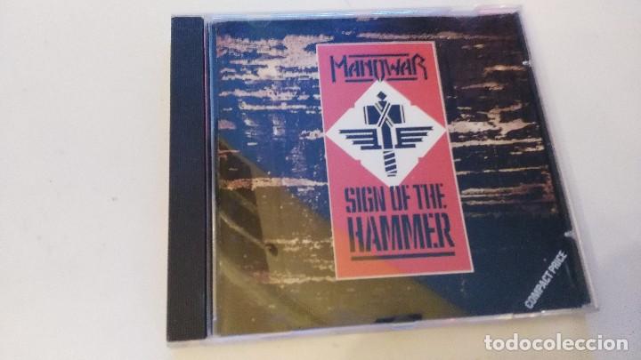 CDs de m&uacute;sica: MANOWAR SIGN OF THE HAMMER CD