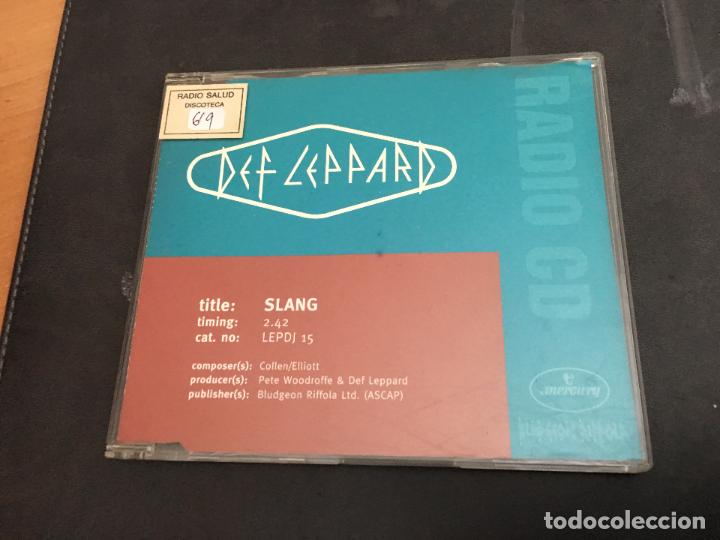 CDs de m&uacute;sica: DEF LEPPARD (SLANG) CD 1 TRACK  (CDI10) - Foto 1