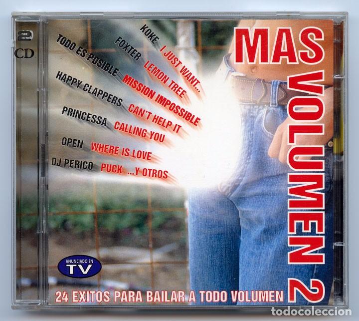 CDs de m&uacute;sica: CD - M&Aacute;S VOLUMEN 2 - DRO - 1996 (2 DISCOS) - Foto 1