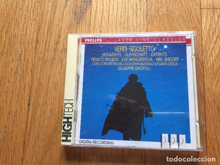CDs de m&uacute;sica: VERDI RIGOLETTO, Philips - Foto 1
