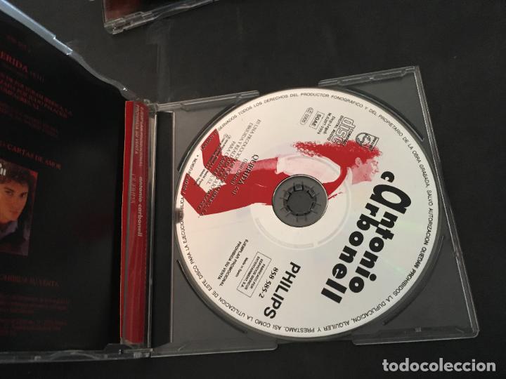 CDs de m&uacute;sica: ANTONIO CARBONELL (QUERIDA) CD PROMO 1 TRACK (CDI10) - Foto 2