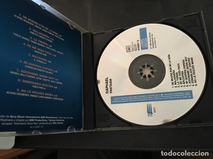 CDs de m&uacute;sica: RAPHAEL (FANTASIA) CD 9 TRACK (CDI10) - Foto 2