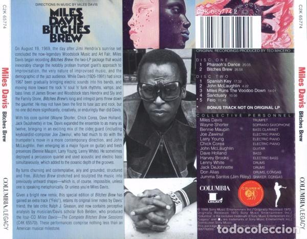 CDs de m&uacute;sica: Miles Davis - Bitches Brew - 2xCD - Foto 2
