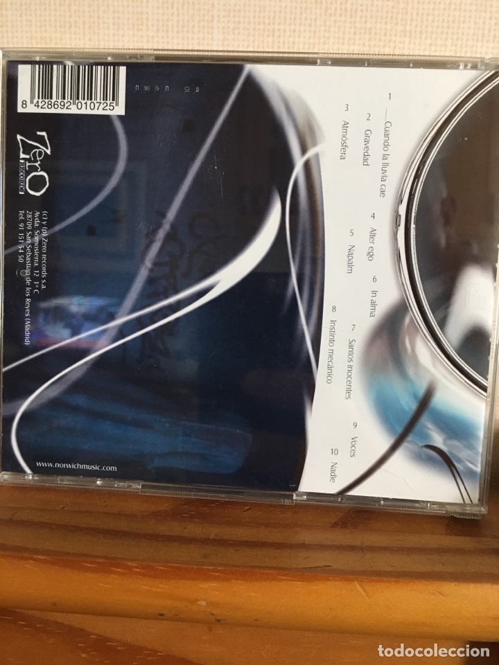 CDs de m&uacute;sica: NORWICH-IN ALMA - Foto 2