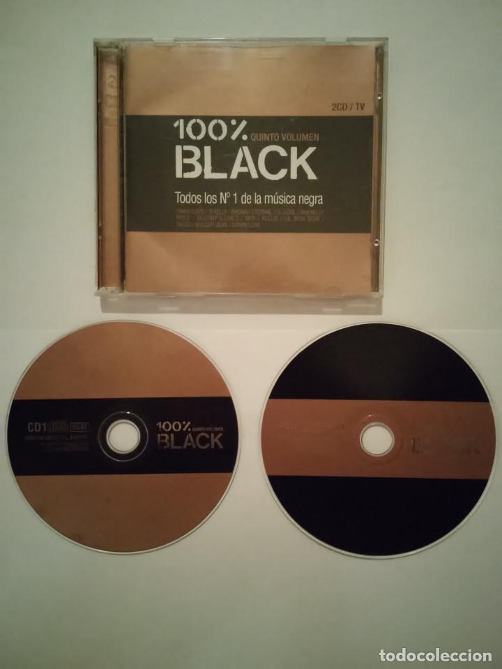 CDs de M&uacute;sica: DOBLE CD ORIGINAL - 100% BLACK VOLUMEN 5 - MUSICA NEGRA - LL COOL - MYA