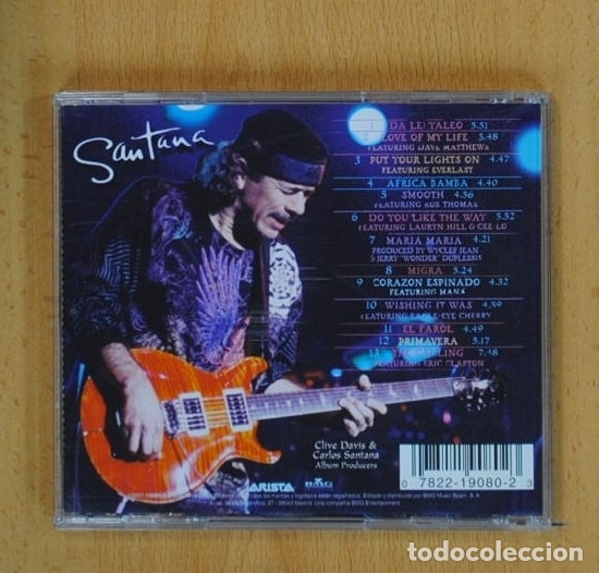 CDs de m&uacute;sica: SANTANA - SUPERNATURAL - CD - Foto 2