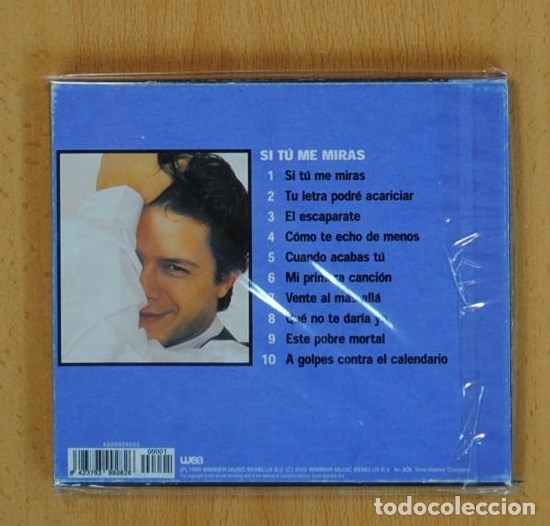 CDs de m&uacute;sica: ALEJANDRO SANZ - SI TU ME MIRAS - CD - Foto 2