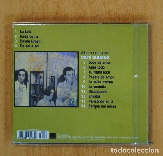 CDs de m&uacute;sica: CAFE QUIJANO - CAFE QUIJANO - CD - Foto 2