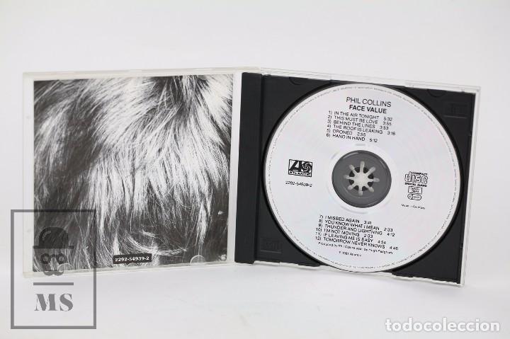 CDs de m&uacute;sica: Disco CD de M&uacute;sica - Phil Collins, Face Value- Atlantic, 1981 - Foto 2