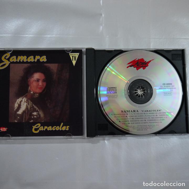 CDs de m&uacute;sica: SAMARA - CARACOLES - CD 1992 - Foto 2
