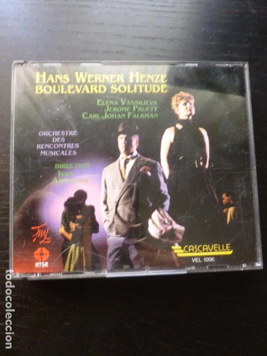 CD di Musica: BOULEVEVARD SOLITUDE  HENZE   CASACAVELLE 1989