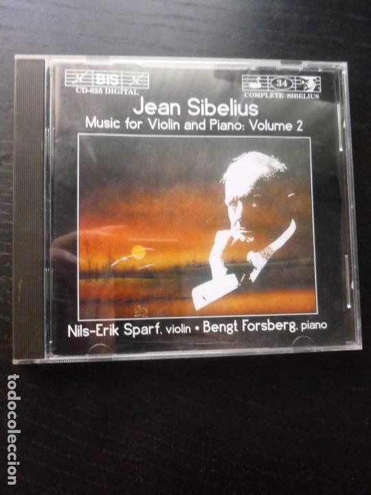 CDs de M&uacute;sica: MUSIC FOR VIOLIN AND PIANO  VOL 2 JEAN SIBEBLIUS BIS