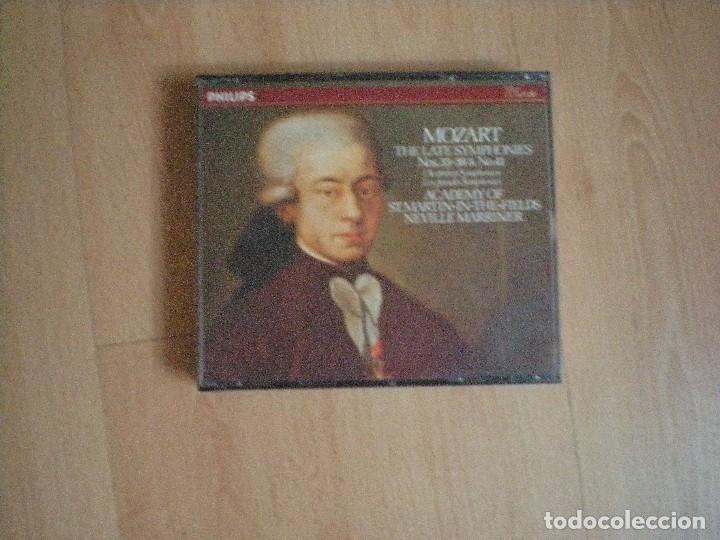 CDs de M&uacute;sica: Mozart The late simphonies21-32, 40 por Academy of St Martin-in- the-fields Neville marimer. 3 Cd,s