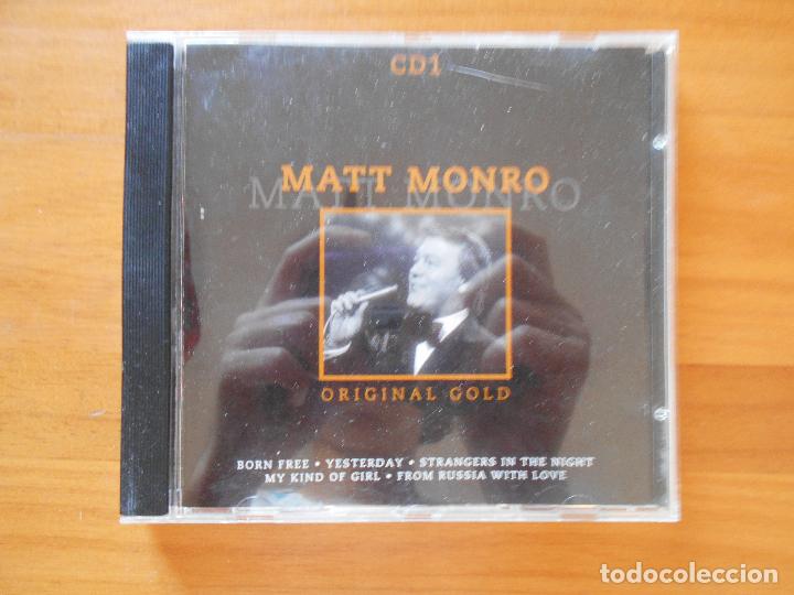 CDs de m&uacute;sica: CD MATT MONRO - CD1 - ORIGINAL GOLD (3M) - Foto 1