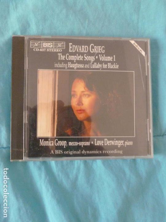 CD di Musica: THE COMPLETE SONGS  VOL 1.EDWARD GRIEG  BIS. 1993