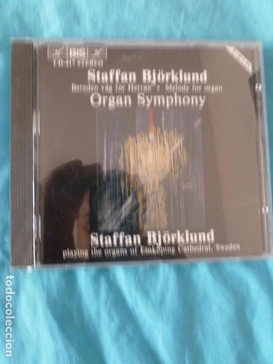 CD di Musica: ORGAN SYMPHONY.  STAFFAN BJORKLUND.  BIS. 1988 BIS
