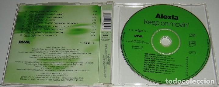 CDs de m&uacute;sica: CD MAXI - ALEXIA - KEEP ON MOVIN - 9 TEMAS - ALEXIA - Foto 2